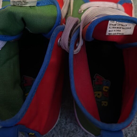 Kid Super Mario Brothers Sneakers - Picture 6 of 8